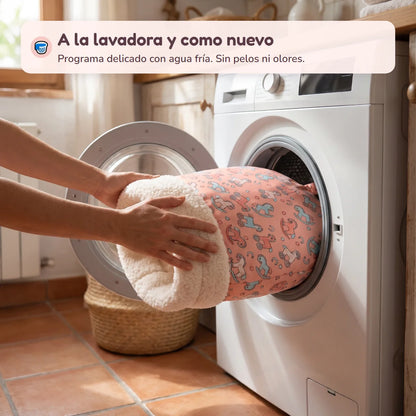 Saco para gatos lavable a máquina
